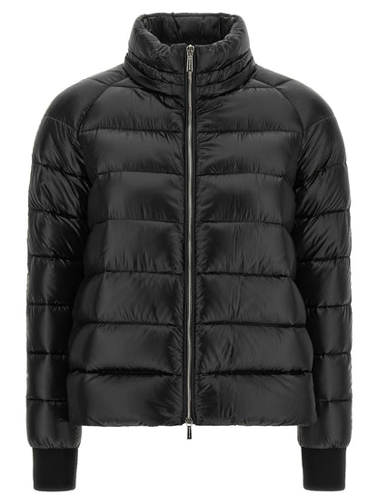 MooRER Black Wool Shell Jacket