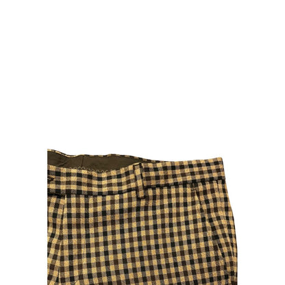 Roberto Pepe Luxury Brown Viscose Men Pant