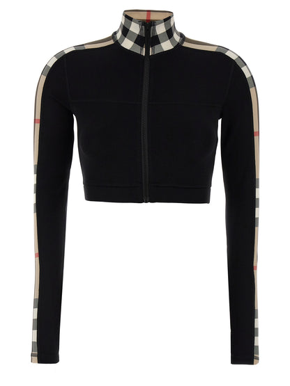 Burberry Black Polyamide Sweatshirt