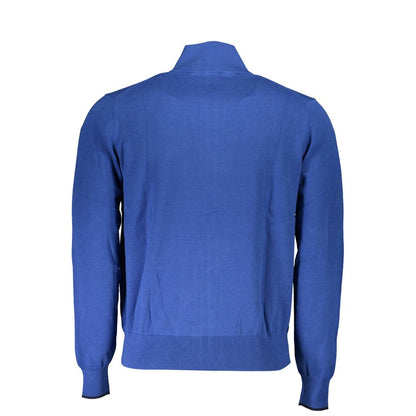 North Sails Blue Cotton Men's Cardigan