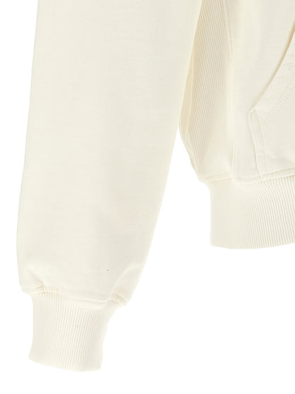 Casablanca White Cotton Sweatshirt