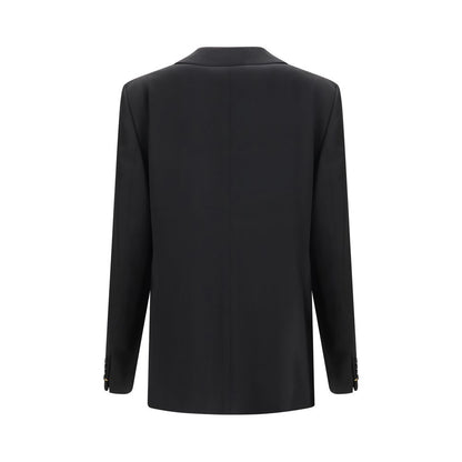 Fendi Black Wool Oves Aries Blazer