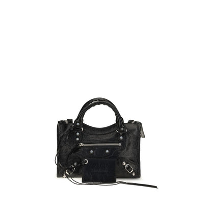 Balenciaga Black Lamb Ovis Aries Shoulder Bag