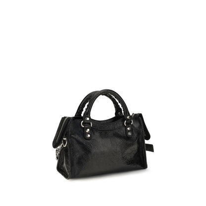 Balenciaga Black Lamb Ovis Aries Shoulder Bag