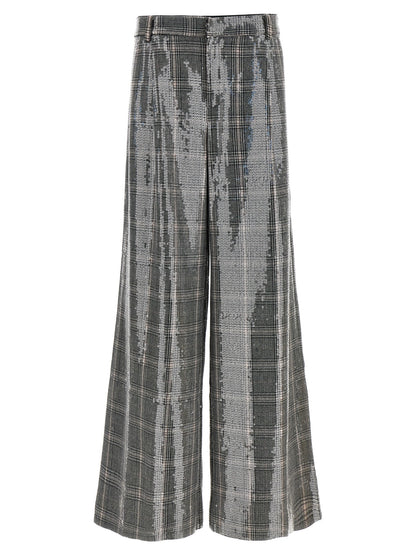 Retrofette Gray Polyester Casual Pants
