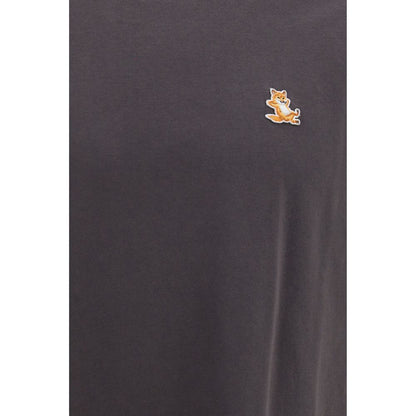 Maison Kitsuné Gray Organic Cotton T-Shirt