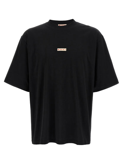 Marni Black Cotton T-Shirt