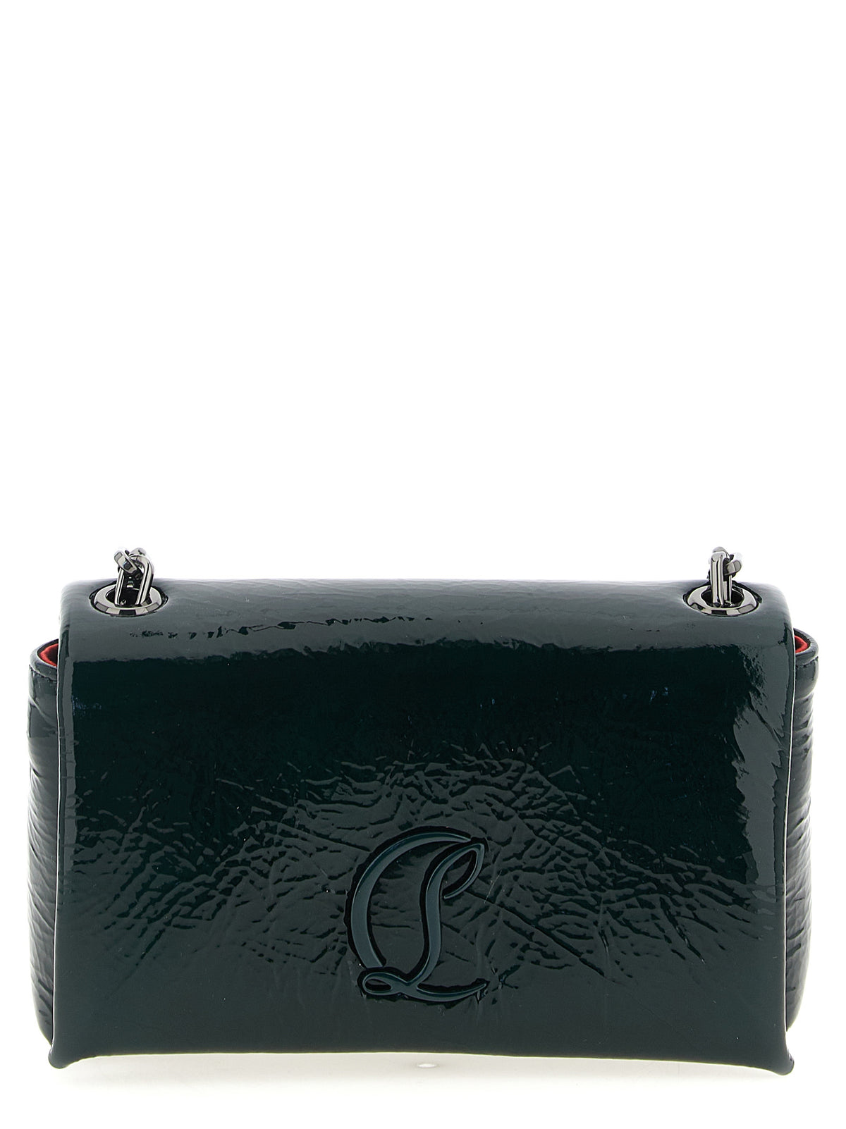 Christian Louboutin Bicolor Calfskin Crossbody Bag