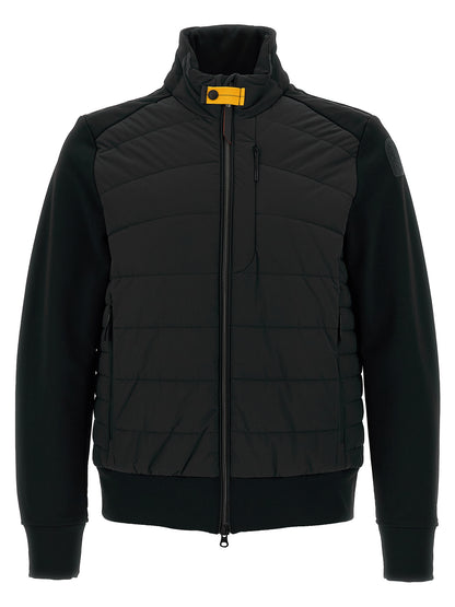 Parajumpers Black Polyamide Full-Length Jacket