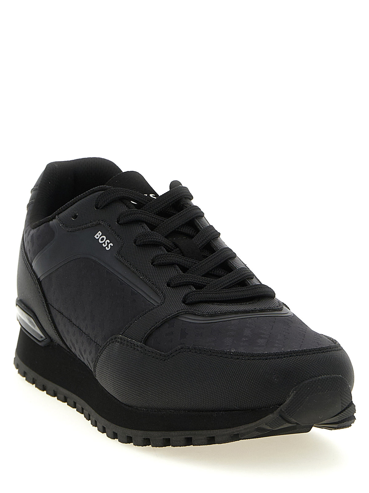 Hugo Boss Black Polyester Athletic Sneakers