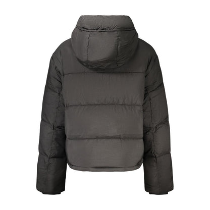 Tommy Hilfiger Black Polyester Shell Jacket