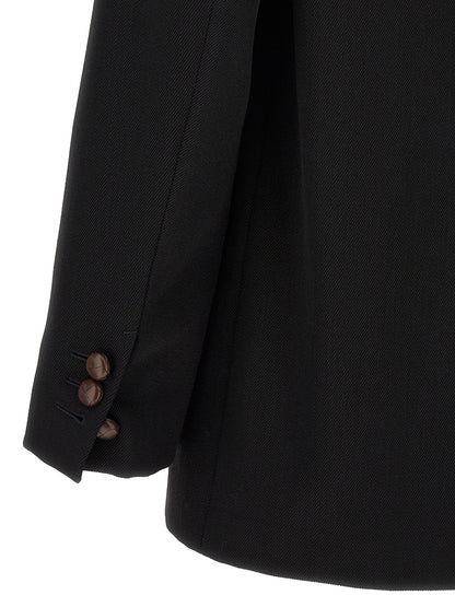ZEGNA Black Wool Blazer
