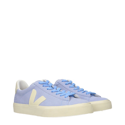 Veja Purple Leather Low Top Sneakers