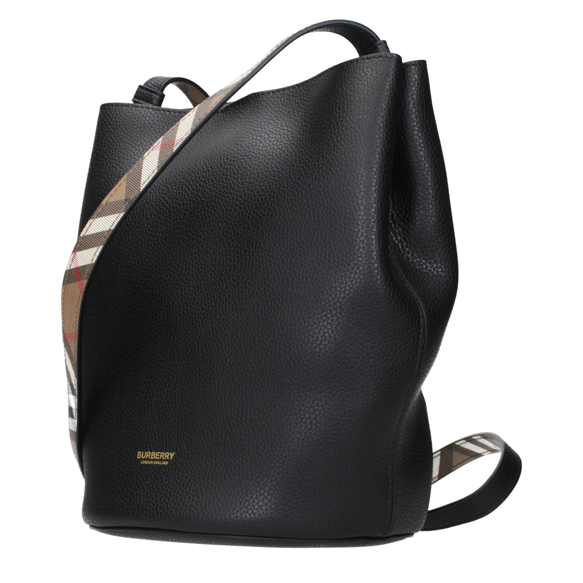 Burberry Black Leather Crossbody Bag