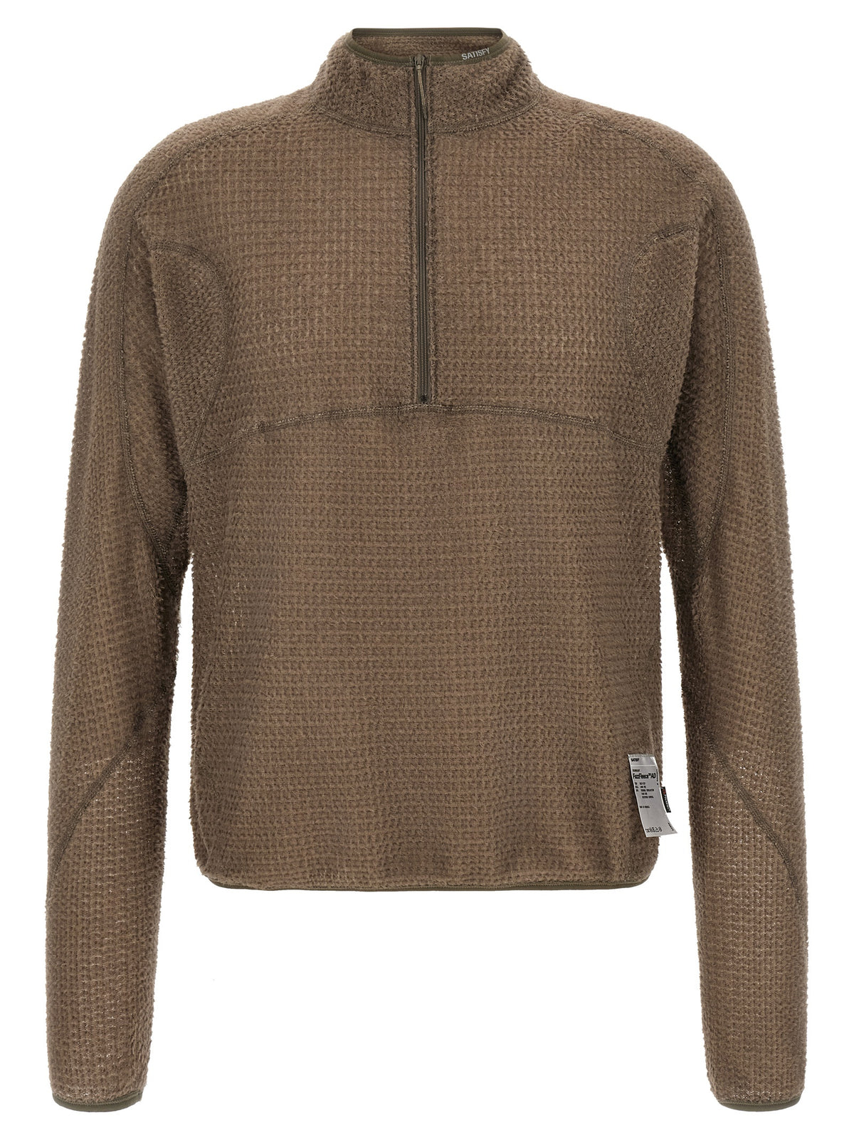 SATISFY Brown Polyester Sweatshirt