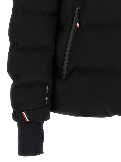 Moncler Grenoble Black Polyamide Full-Length Jacket