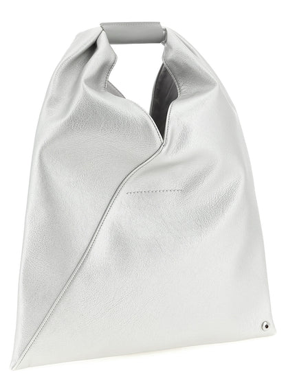 MM6 Maison Margiela Silver Polyethylene Handbag