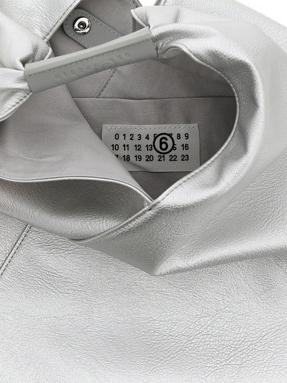 MM6 Maison Margiela Silver Polyethylene Handbag