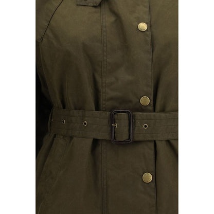 Barbour Bicolor Cotton Full-Length Jacket