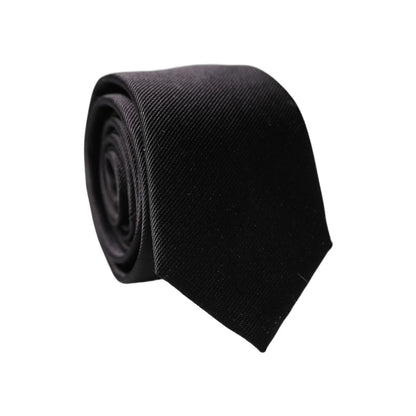 Dolce & Gabbana Aria Silk Necktie - Black