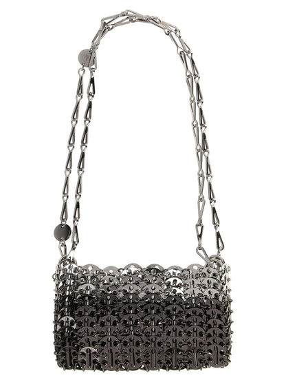 Paco Rabanne Silver Stainless Steel Shoulder Bag