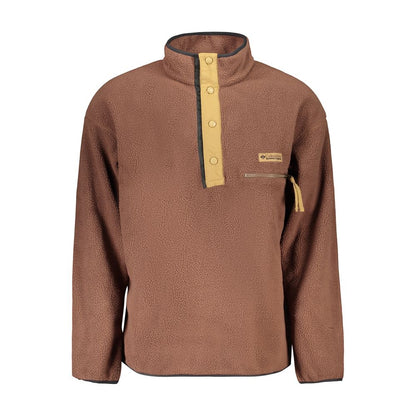 Columbia Brown Polyester Men's Sweatshirt