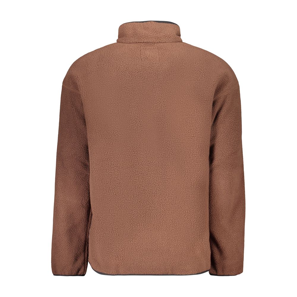 Columbia Brown Polyester Men's Sweatshirt