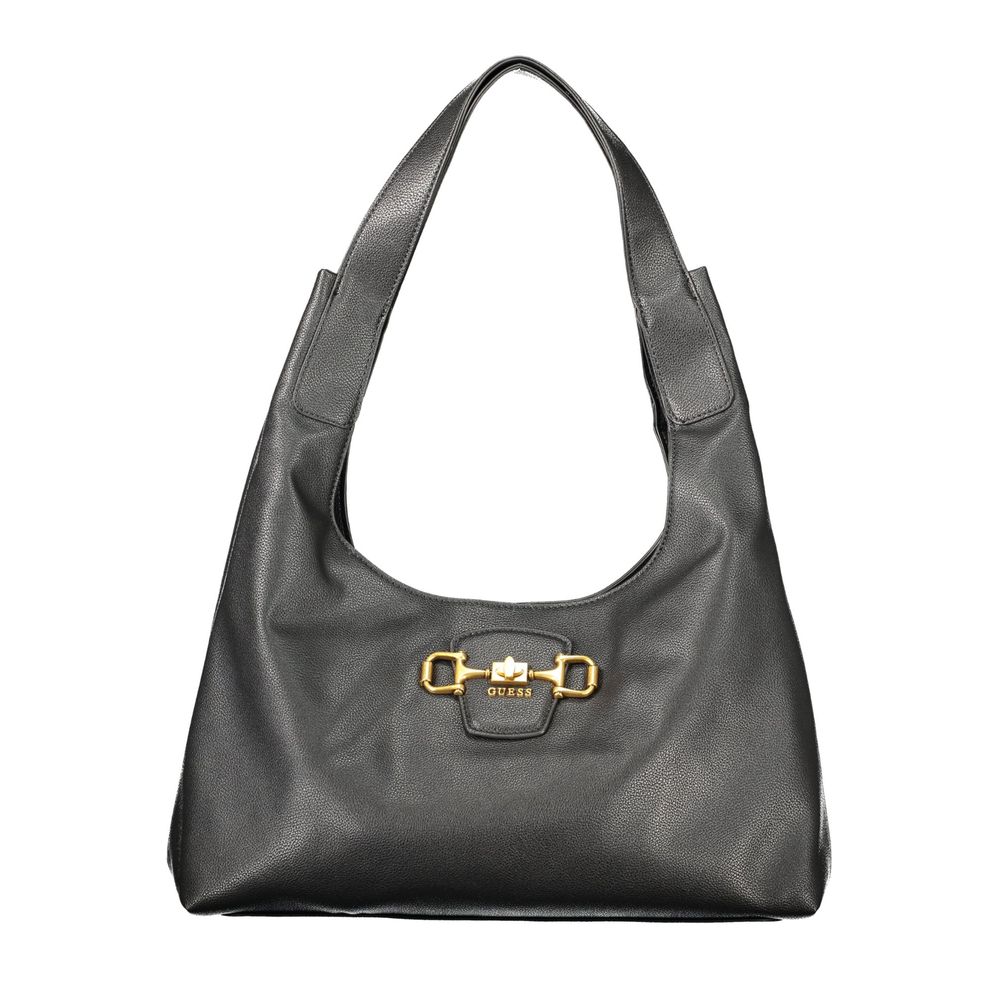Guess Jeans Black Polyurethane Women's Bag