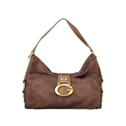 Guess Jeans Brown Polyester Women's Bag
