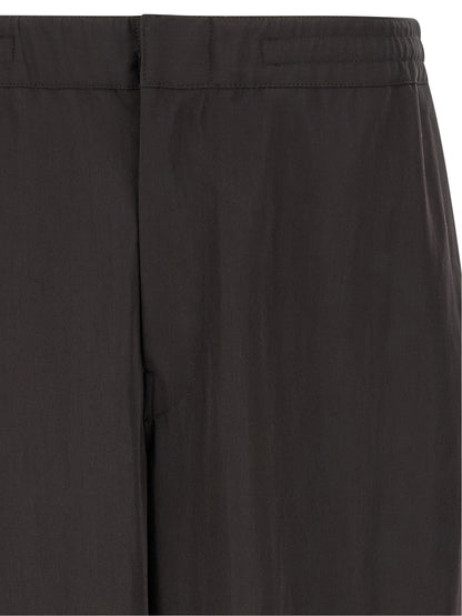 Lemaire Brown Wool Joggers (Workout Pants)