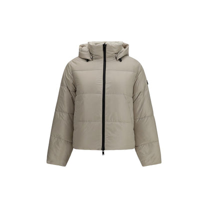 Moose Knuckles Beige Nylon Full-Length Jacket