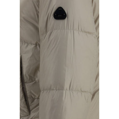 Moose Knuckles Beige Nylon Full-Length Jacket