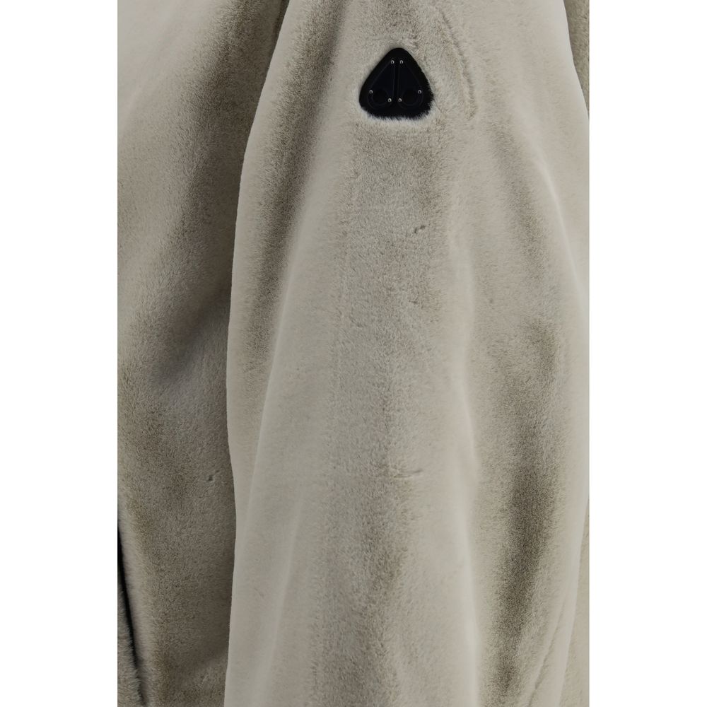 Moose Knuckles Beige Nylon Full-Length Jacket