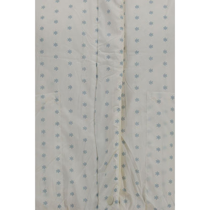 Gongdid Design Beige Polyester Full-Length Jacket