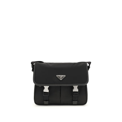 Prada Black Polyamide Shoulder Bag