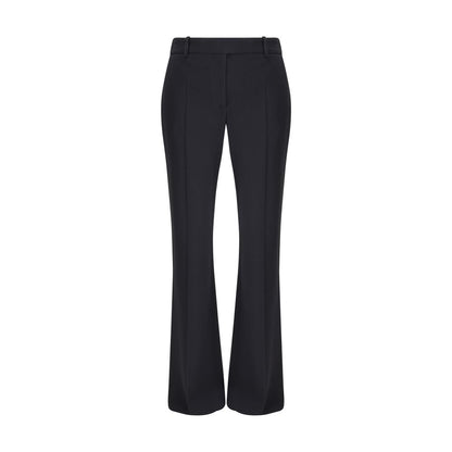 Alexander McQueen Black Acetate Flared Pants