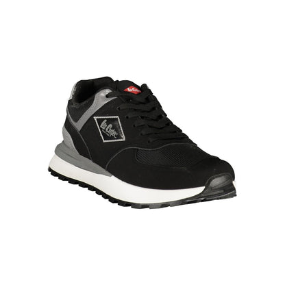 LEE COOPER Black Polyurethane Mens Sneaker
