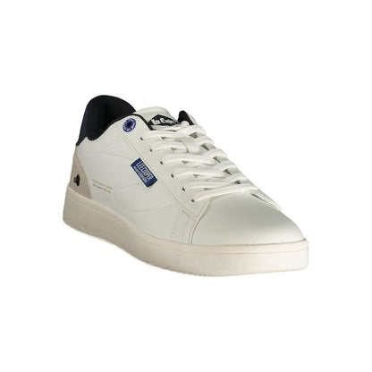 LEE COOPER White Polyester Athletic Sneakers