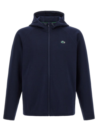 Lacoste Blue Polyester Sweatshirt