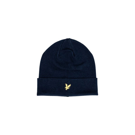 Lyle & Scott Blue Cotton Cap (Beanie)