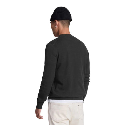Lyle & Scott Black Cotton Sweatshirt
