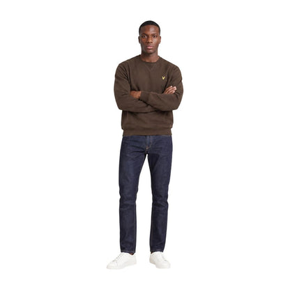 Lyle & Scott Brown Cotton Sweatshirt