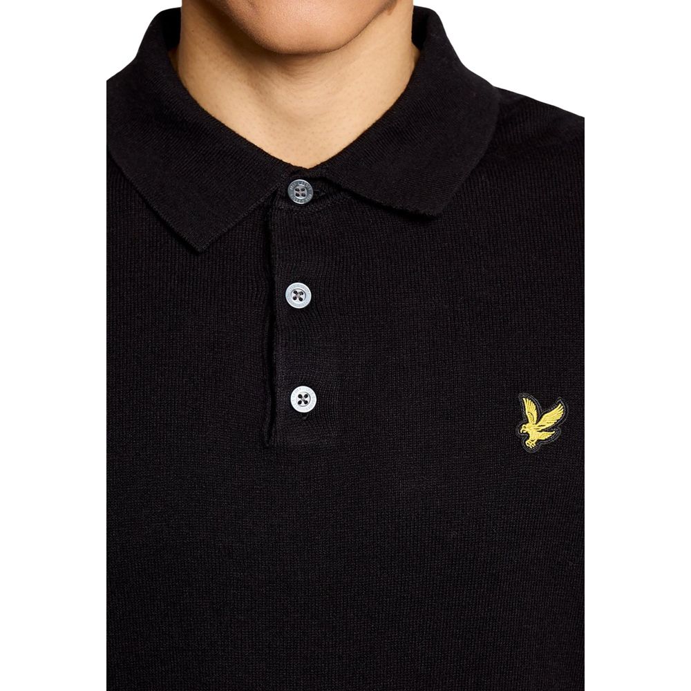 Lyle & Scott Black Cotton Sweatshirt