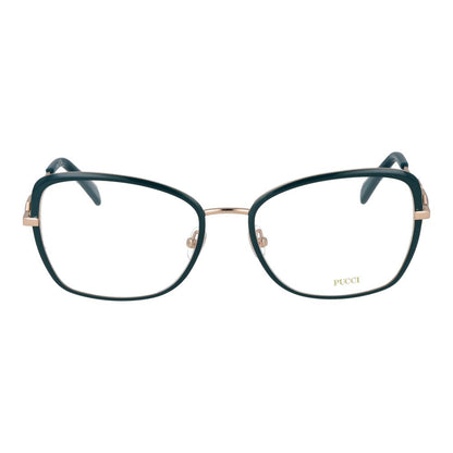 Emilio Pucci Turquoise Metal Glasses (Frames)
