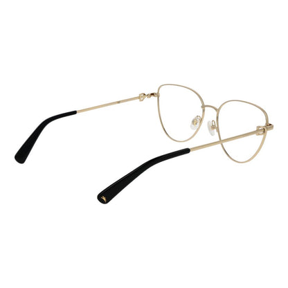 Longchamp Women's Butterfly Full-Rim Metal Eyeglasses Frames - Black