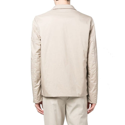 Herno Beige Polyamide Full-Length Jacket