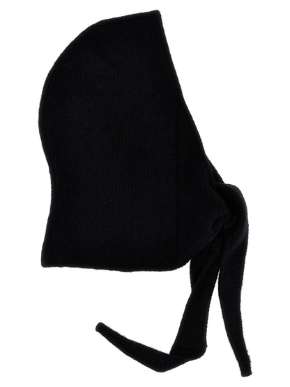 Ganni Black Wool Hat