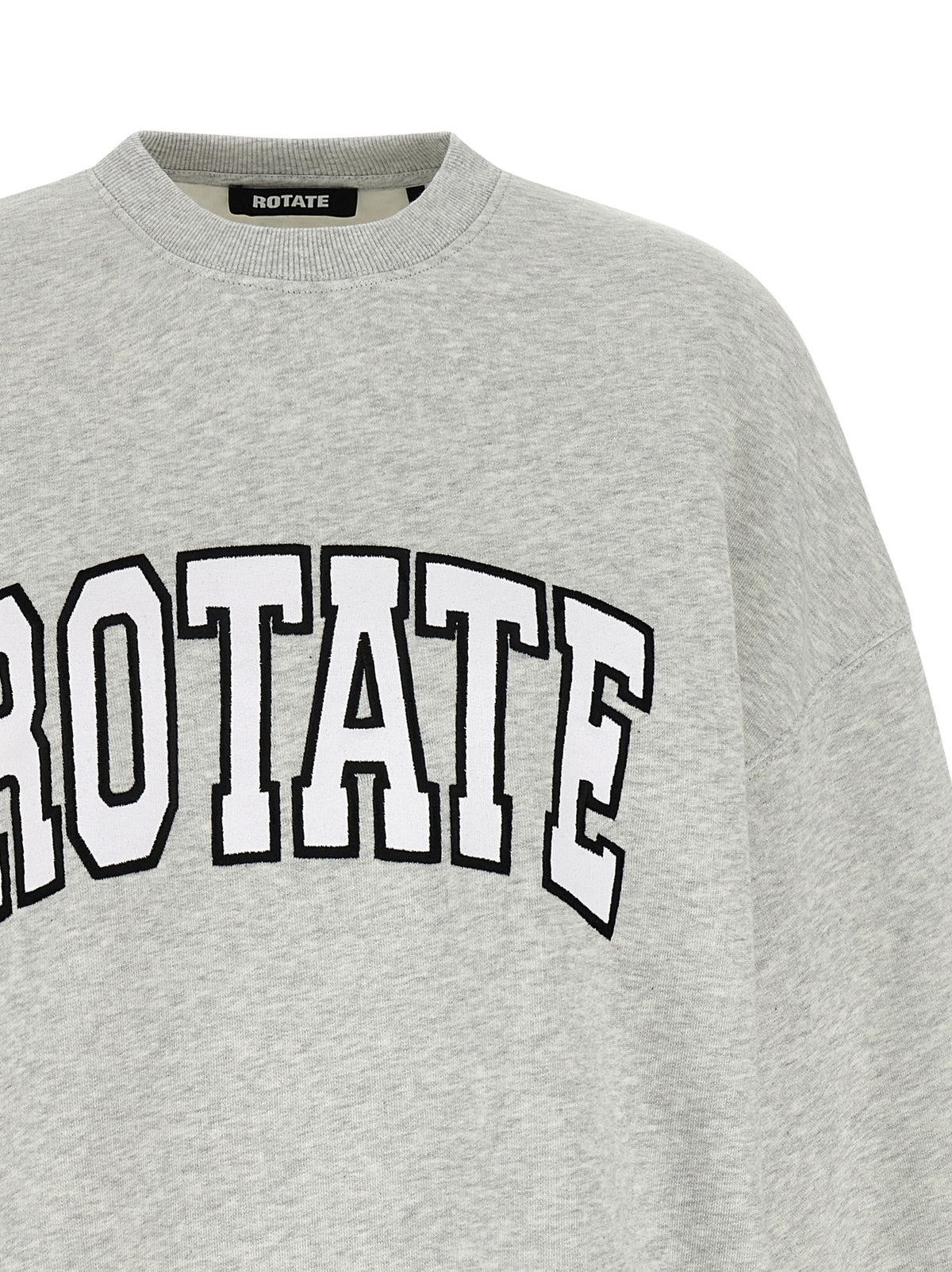 ROTATE BIRGER CHRISTENSEN Gray Cotton Sweatshirt