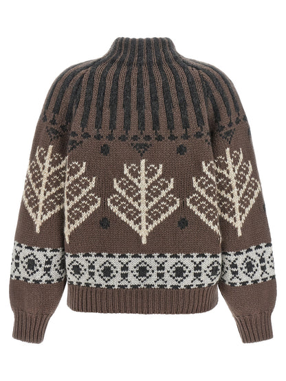 Brunello Cucinelli Brown Cashmere Cardigan