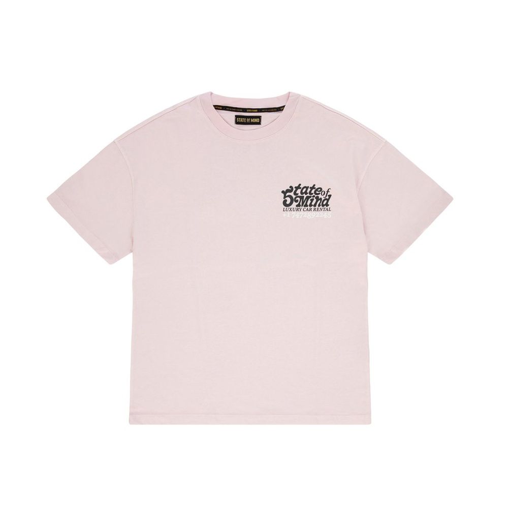 5TATE OF MIND Pink Cotton T-Shirt